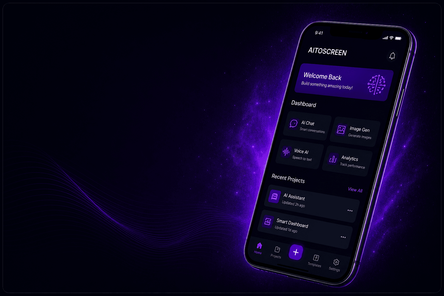 AI Content Studio Background