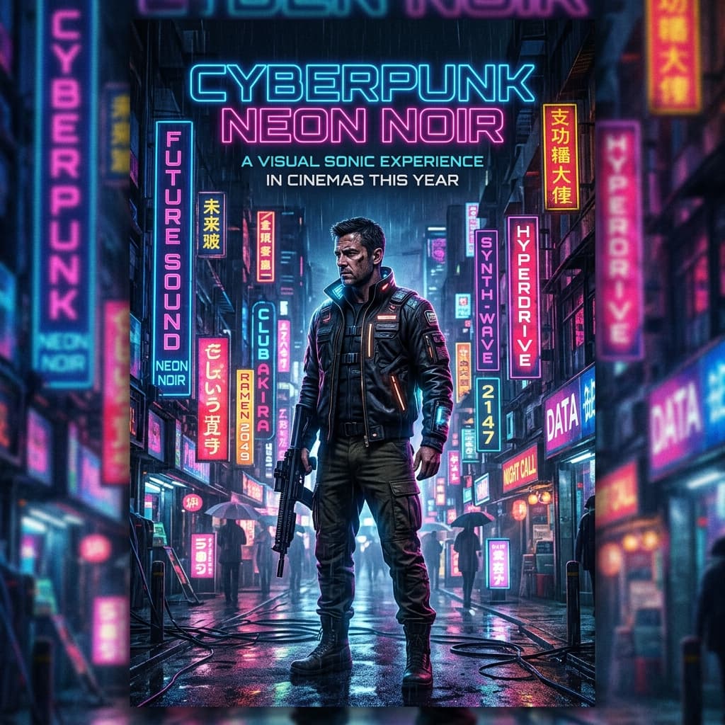 CYBERPUNK NEON NOIR