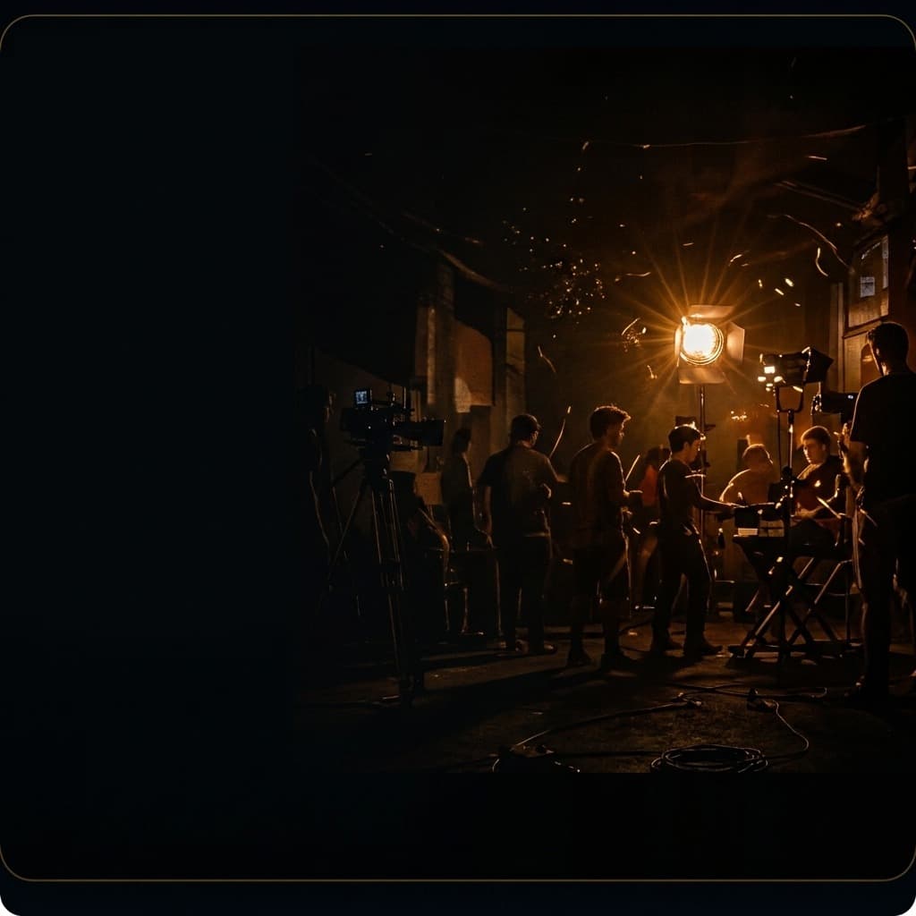 Real Production Studio Background
